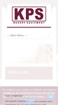 Mobile Screenshot of kpsbakeryequipment.com